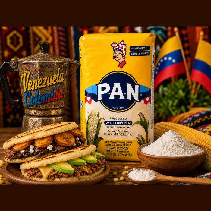 PAN White Corn Flour 1kg